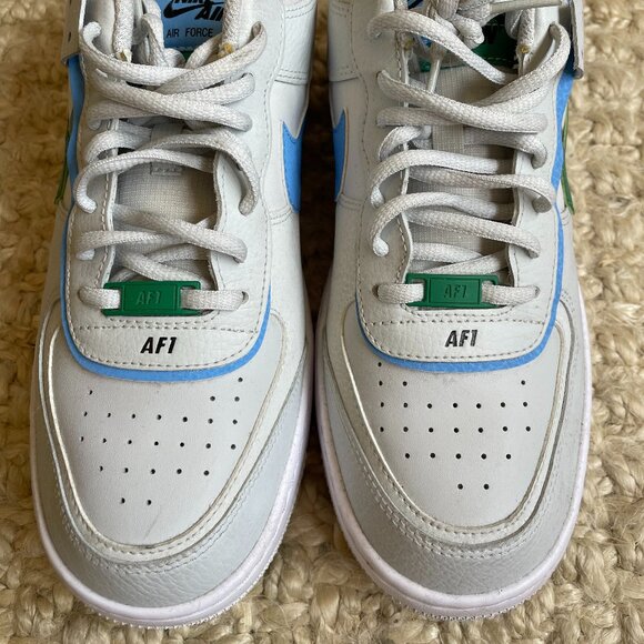Nike Womens AF1 Shadow “Photon Dust Malachite" Size 10.5 - Picture 2 of 8